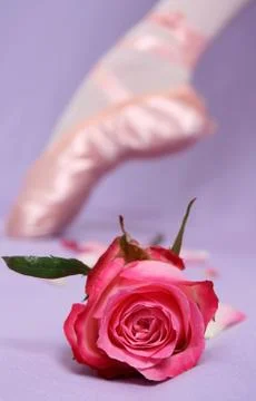 Ballet Shoe Foto stock