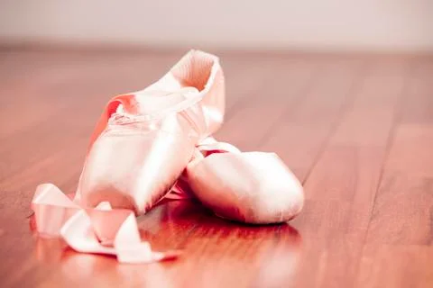 Ballet shoes Stock Photos
