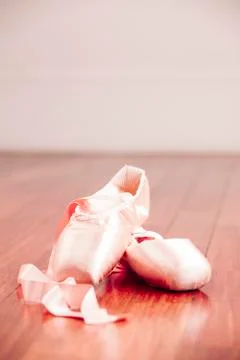 Ballet shoes Stock Photos