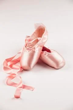 Ballet shoes Stock Photos