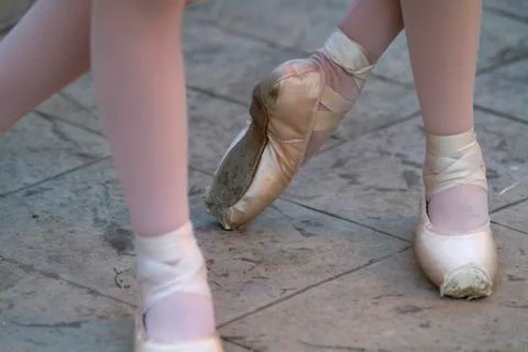 Ballet Shoes Stock Photos