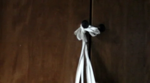 Ballet Shoes, soft focus Stock Footage