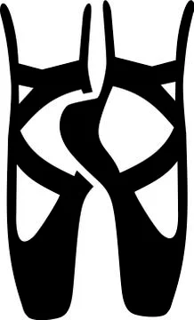 Ballet Slipper Stock Illustration