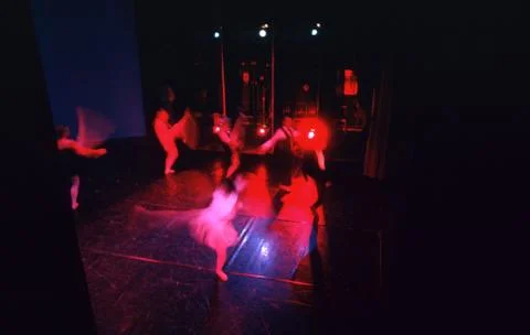 Ballet on stage Stock Photos
