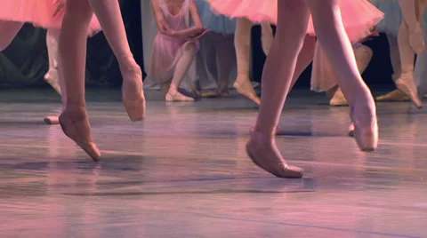 Ballet Troupe on the stage Видео 36709820