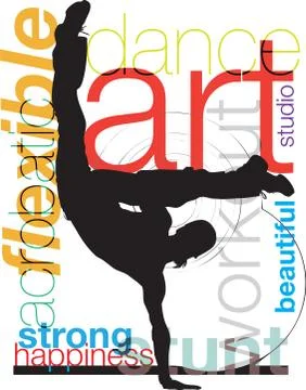 Ballet, Vector illustration イラスト素材