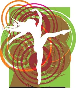 Ballet, Vector illustration Stock Illustration