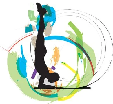 Ballet, Vector illustration イラスト素材