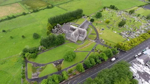 Ballintubber Abbey Stock Footage 64089626