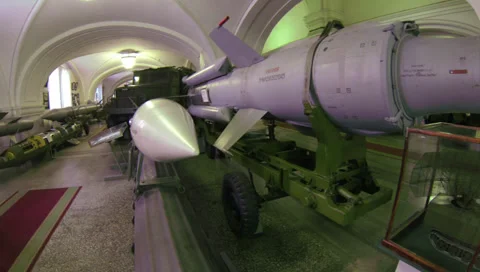 Ballistic missile 2.7K Stock-Footage 34784607