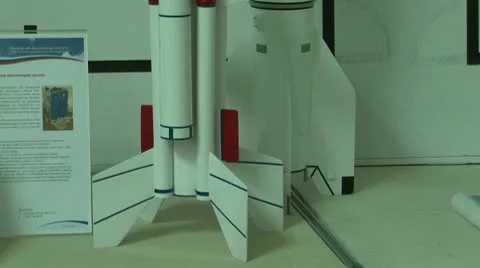 Ballistic missile Stock Footage 10791268