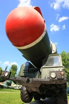 Ballistic missile Stock Photos