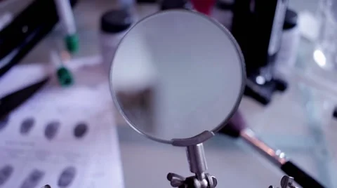 Ballistics expertise CSI Stock Footage 66060568