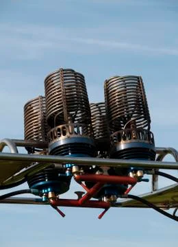 Ballon burners Stock Photos