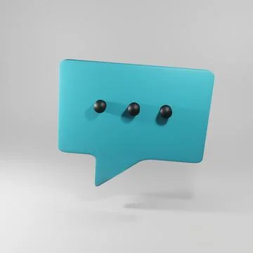 Ballon comment Stock Illustration