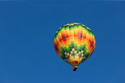 Ballon in flight Stock Photos