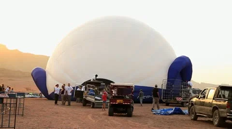 Ballon on the ground Video stock 12568271