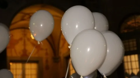 Ballon in a wedding party Stock Footage 101741456