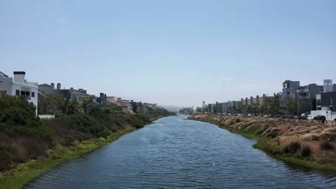 Ballona Lagoon Stock Footage 201502686
