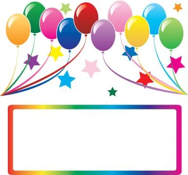 BallonBackground4 Stock Illustration