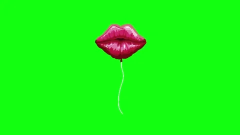 Balloon animation on green screen background 動画素材 335427571