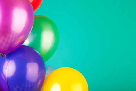 Balloon background Stock Photos