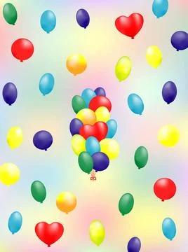 Balloon background. vector balloon background. vector Copyright: xZoonar.c... Stock Photos