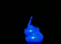 Balloon Bouncing Blue Loop in slow motion Web Footage