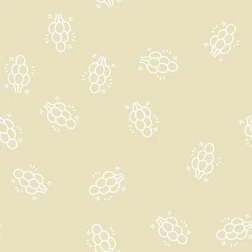 Balloon bouquet line seamless pattern Stock Illustration