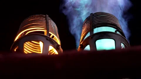 Balloon burner ignition test Stock Footage 207104580