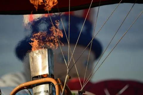 Balloon Burner Stockfoto's