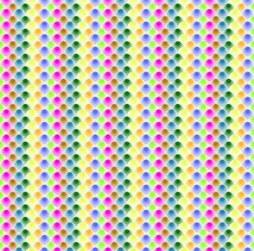 Balloon colorful pattern Illustrazione stock