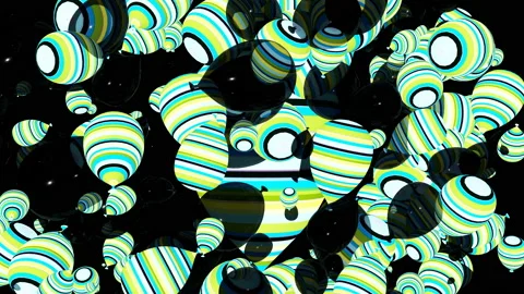 Balloon Dance 4K 06 Stock Footage 111023318