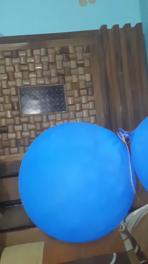 Balloon dancing is a playful, energetic performance using balloons Stock Footage 248603828
