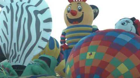 Balloon feista 2013 pan Stock Footage 36006300