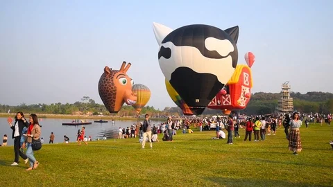 BALLOON FIESTA Stock Footage 108801125