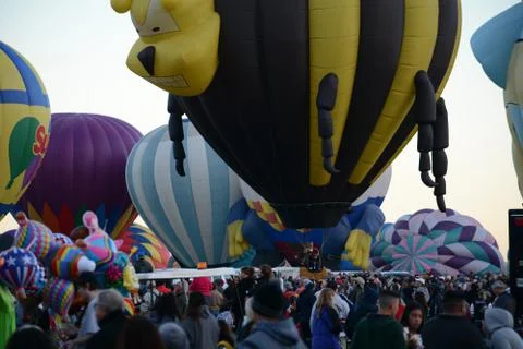 Balloon Fiesta Stock Photos