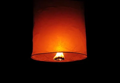 Balloon fire. 스톡 사진