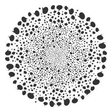 Balloon Fireworks Sphere Stock Illustration
