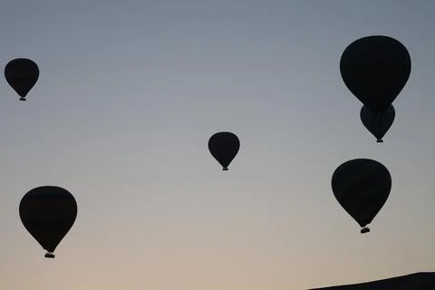 Balloon flame close up Stock Photos