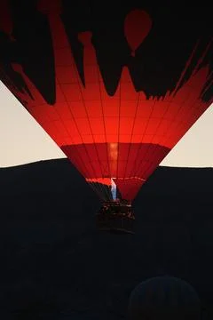 Balloon flame close up Stock Photos