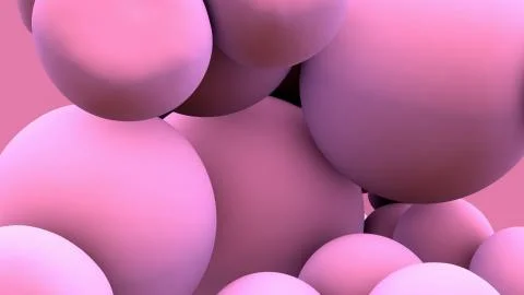 Balloon floating in motion Illustrazione stock