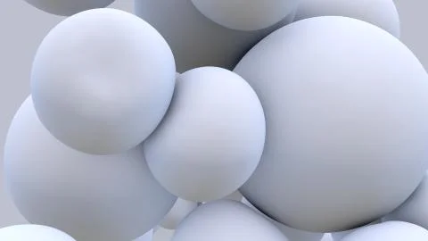 Balloon floating in motion Stock Illustration