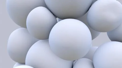 Balloon floating in motion Stock Illustration