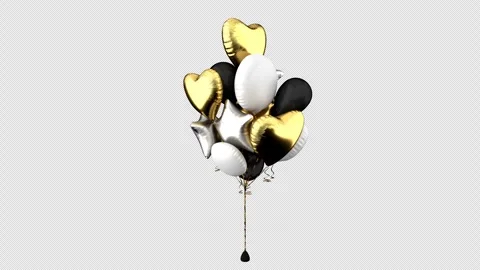 Balloon Foil balloons Stock Footage 292793942