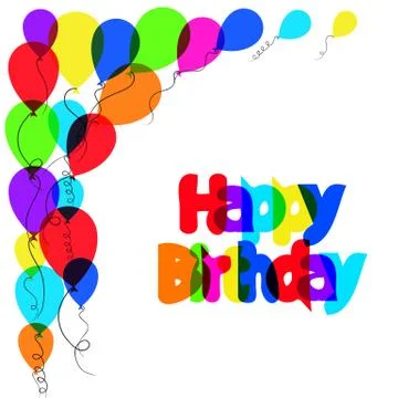 Balloon frame Stock Illustration
