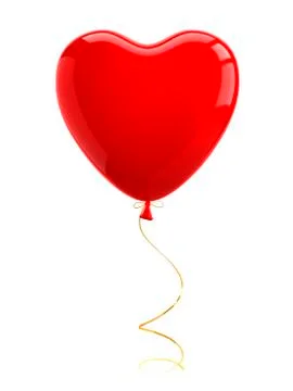 Balloon Heart Stock Illustration
