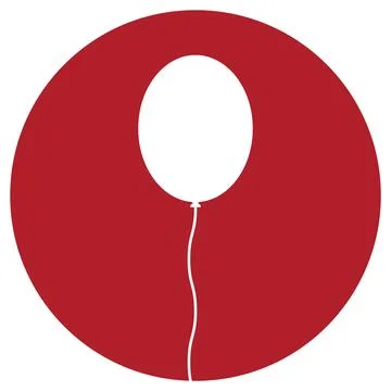 Balloon icon design Stock Illustration