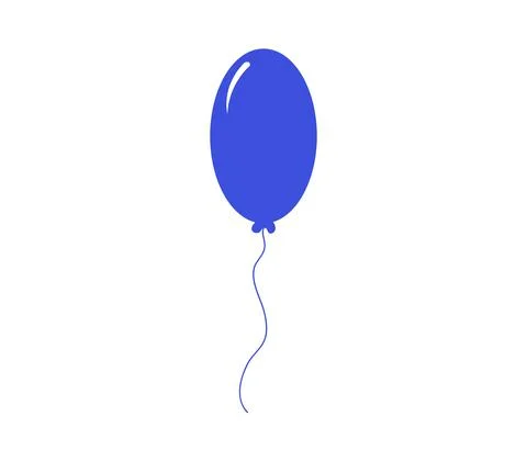 Balloon icon illustrated in vector on white background Stock Illustration