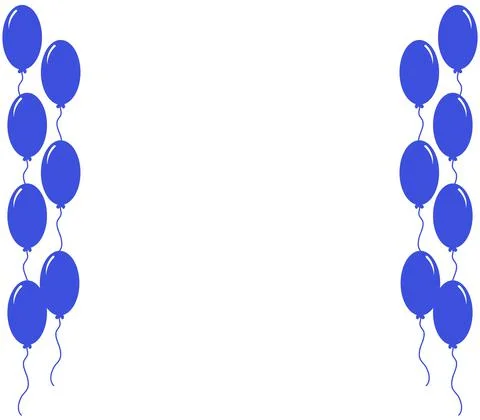 Balloon icon illustrated in vector on white background Stock Illustration